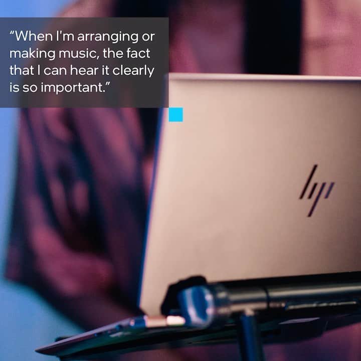 インテルのインスタグラム：「Swipe to learn why @BrittanySky relies on the premium audio and ultra-fast Intel Wi-Fi 6 on her @HP #Spectrex360—verified on the new #IntelEvo platform.」