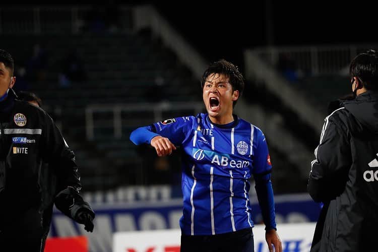 野田裕喜のインスタグラム：「平日の寒い中応援ありがとうございました！ よくない内容でも勝ちきること大事！ 今シーズン残り試合も少なくなってきましたが最後まで熱く戦います！！」