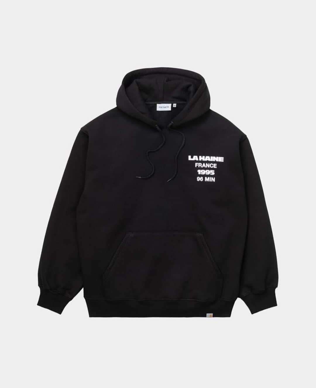 カーハートのインスタグラム：「Carhartt WIP for La Haine 25th Anniversary.﻿ 05/12/2020﻿ ﻿ To celebrate the 25th anniversary of the release of the iconic French film La Haine, Carhartt WIP has created an exclusive capsule collection in collaboration with its creator and director Matthieu Kassowitz.﻿ ﻿ Available at Carhartt WIP Stores and online from Saturday, December 5th.﻿ ﻿ ﻿フランス映画「La Haine(憎しみ)」のリリース25周年を記念して、Carhartt WIPはディレクターのMatthieu Kassowitzと共同でカプセルコレクションを作成しました。 ﻿ Carhartt WIP for La Haine 25th Anniversaryコレクションの日本での発売は、12月5日(土)から全国のCarhartt WIP Store及びOnline Storeでリリース致します。﻿是非ご期待ください。﻿ ﻿ #CarharttWIP #LaHaine」