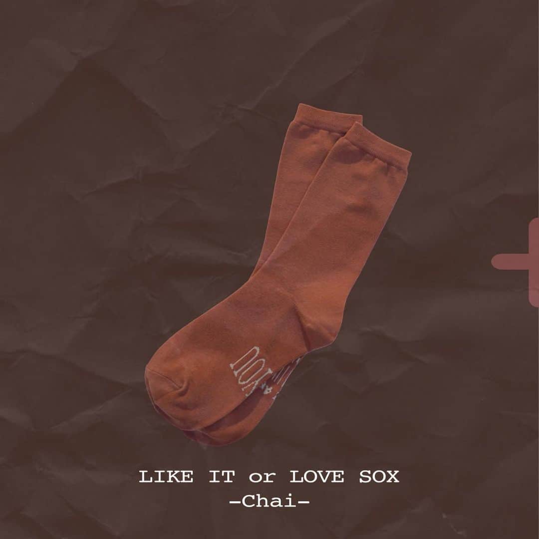 POLYのインスタグラム：「🎁X’mas BOX -Chai- ・LIKE IT or LOVE SOX -Chai-  🌟order:12/4 21:00- 12/6 23:59🌟」