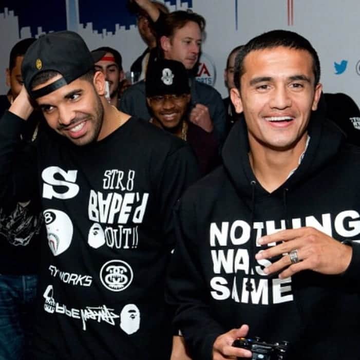 ティム・ケーヒルのインスタグラム：「#TBT Nothing was the same 💯🎮」