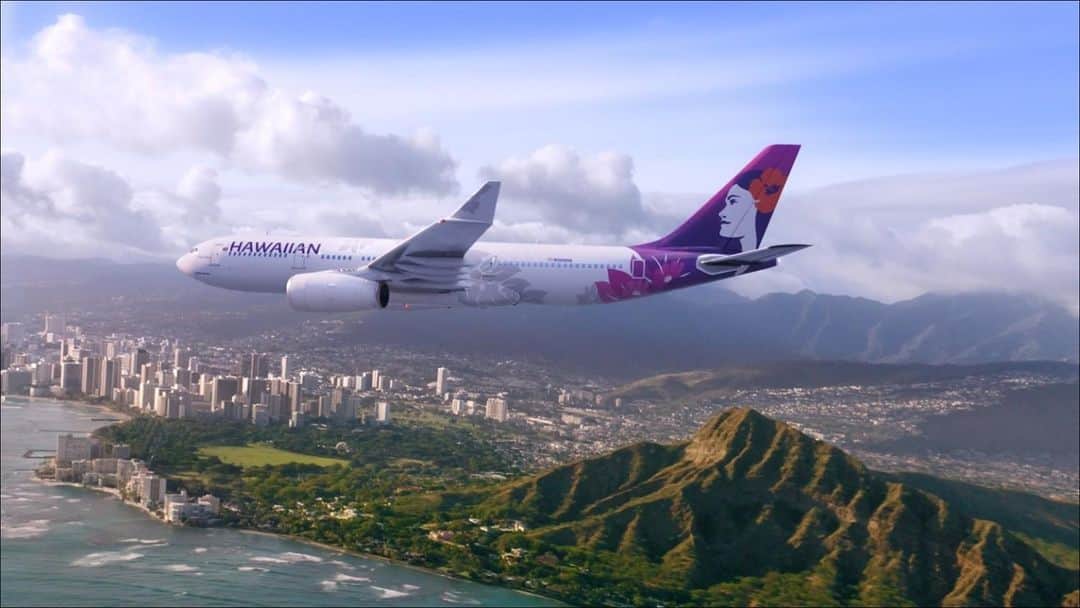 ハワイアン航空のインスタグラム