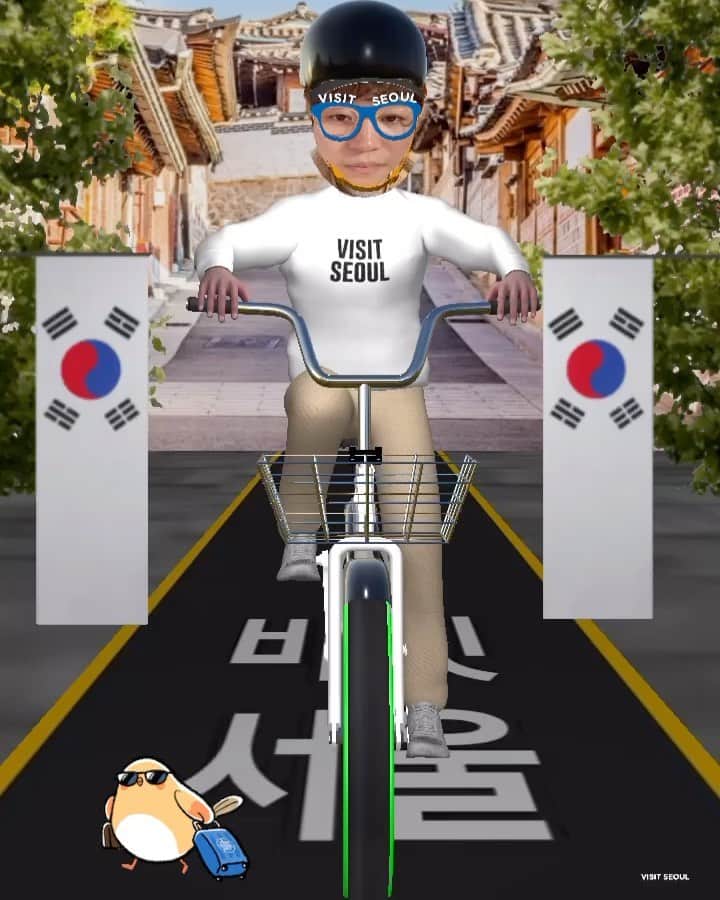 DINDINのインスタグラム：「빨리 상황이 좋아져서 많은 분들이 한국에 오실수 있었으면 좋겠습니다!!!! @visitseoul_official  #SeoulConnectsU #SeoulConnectsU_Challenge #VisitSeoul #딘딘 #서울여행 #코로나 #꺼져」