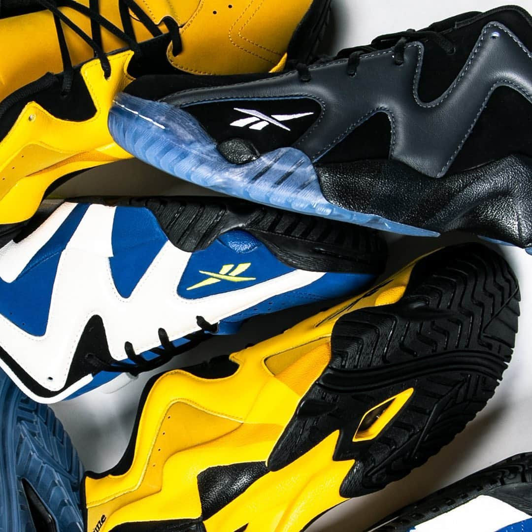 HYPEBEASTさんのインスタグラム写真 - (HYPEBEASTInstagram)「@hypebeastkicks: @dimemtl and @reebok have come together to collaborate on Shawn Kemp‘s low-slung Kamikaze II. The collection is comprised of three distinct colorways, all of which carry the same form of upper constructions engineered with smooth suede base layers overlapped with zig-zagged leather paneling across the lateral and medial walls. It’s set to see its first release through Dime on December 5, followed by a global launch via Reebok and select local retailers on December 12.⁠⠀ Photo: Reebok」12月3日 20時42分 - hypebeast