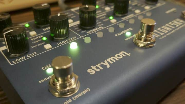 鈴木Daichi秀行のインスタグラム：「strymon NIGHTSKY きもちいいね。」