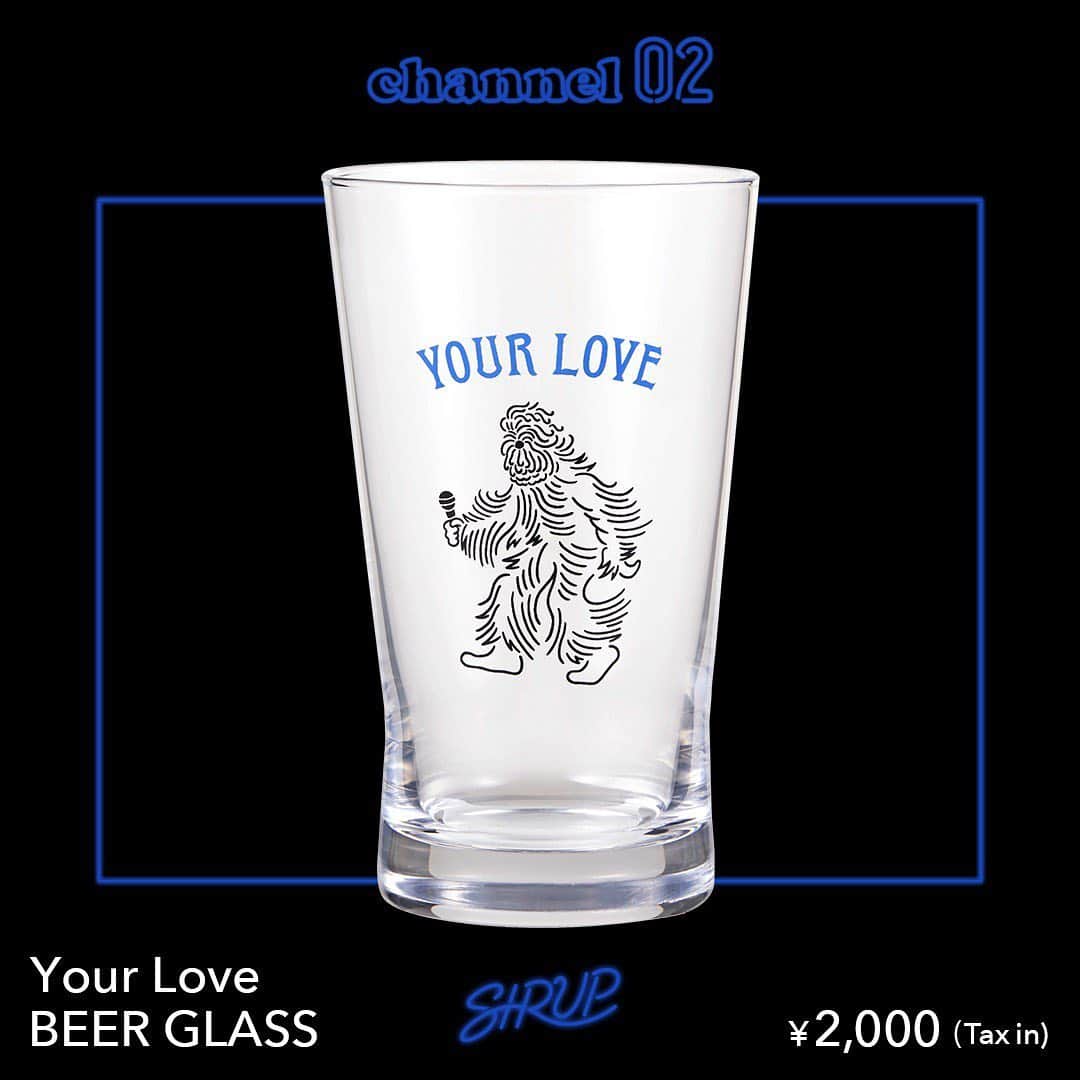 SIRUPさんのインスタグラム写真 - (SIRUPInstagram)「「channel 02」グッズ完成🌐 明日、12/4(金)21:00~販売スタート✅  今回は  ・channel 02 PARKER ・Your Love SWEATSHIRTS ・Your Love Beer Glass の3種類🎁  家でグッズ着て、ビールやドリンク飲みながらライブ観てな🍺  Art Direction & Design @yar.tokyo  https://bit.ly/3ga3AnV  #SIRUP #channel02」12月3日 21時15分 - sirup_insta