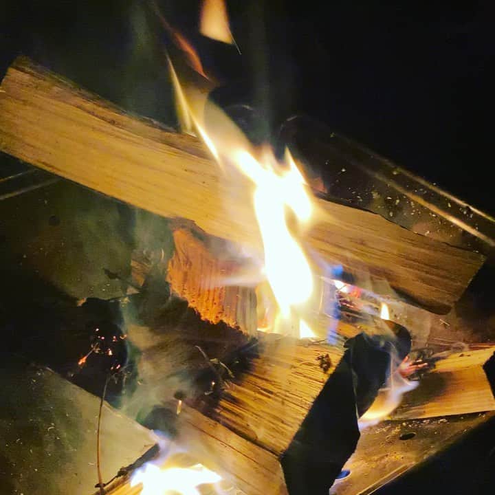 小野武正のインスタグラム：「ここから始まる焚き火つなぎ 自然の中で #わしつなぎ  #わしつなぎの概念 #火吹き棒欲しい」