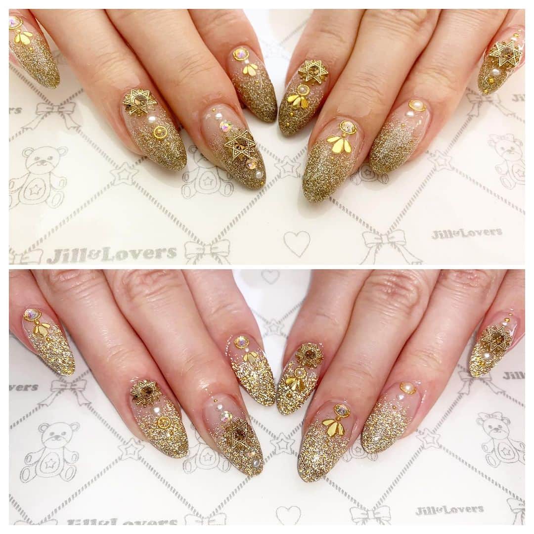 mamijinguのインスタグラム：「@icegel_japan  フラッシュ📸  #jillandlovers #nail #nailart #paragel #gelneil#gel #ネイル #ネイルアート #me #look #love #かわいい」