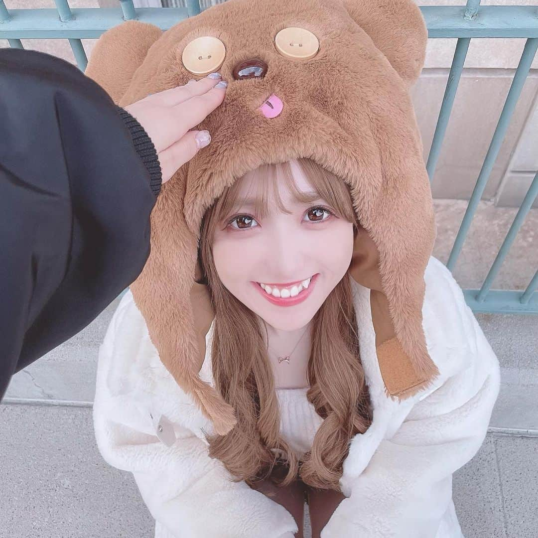 田口未彩さんのインスタグラム写真 - (田口未彩Instagram)「🐻  なでなでされるん好き、照れちゃう  #ユニバ　#ユニバコーデ　#usj #ミニオン　#ティム　#ティムコーデ」12月3日 21時48分 - miiro_taguchi