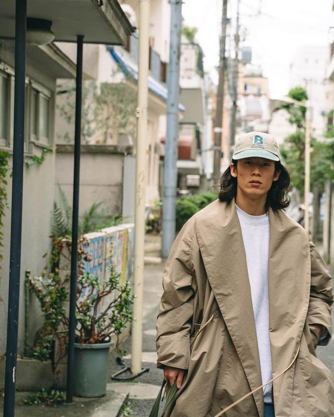 yukiのインスタグラム：「髪の毛がおさまりません」