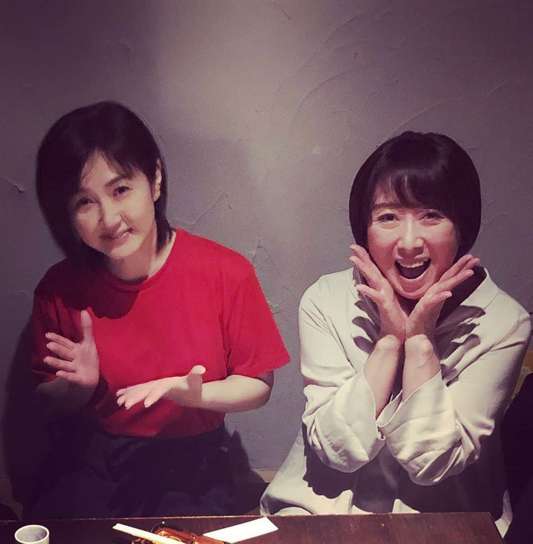 生稲晃子さんのインスタグラム写真 - (生稲晃子Instagram)「内海和子ちゃんと佐吉にて〜😊 かずちゃん大好きです❣️  #内海和子さん #鉄板焼佐吉 #おニャン子クラブ #生稲晃子」12月3日 22時50分 - akiko__ikuina