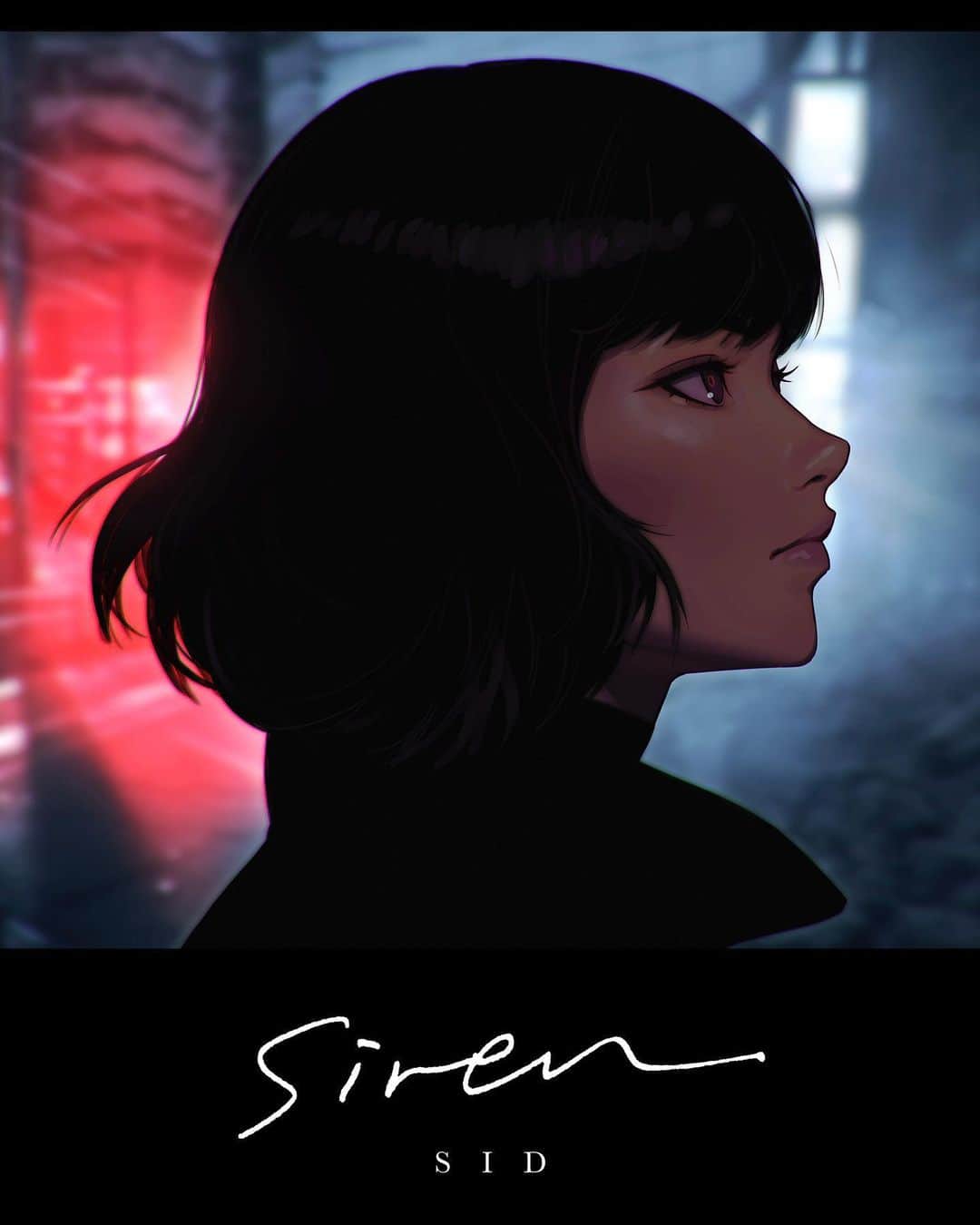 イリヤ・クブシノブ さんのインスタグラム写真 - (イリヤ・クブシノブ Instagram)「Cover illustration for SID’s new song called “Siren”✨」12月3日 22時56分 - kuvshinov_ilya