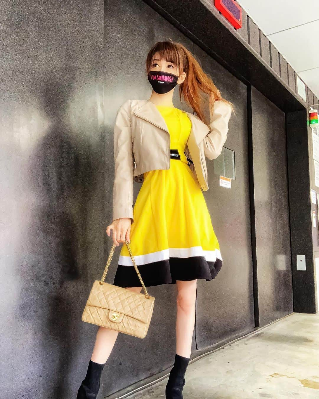 桜木ひなさんのインスタグラム写真 - (桜木ひなInstagram)「まだ少し暖かった日に🍁 バービーちゃん💛 ・ ・ ・ #カルバンクライン#calvinklein #chanel #バービー人形 #ポニーテール#連投#ワンピース#ootd #fashion#love#instagood #phototheday#happy #girl #petty#pettymodel#tagsforlikes#photo#hot#일상 #model#モデル#ひな#hina#桜木ひな#ビューティー#japan#いいね#可愛い」12月3日 23時01分 - hina_sakuragi