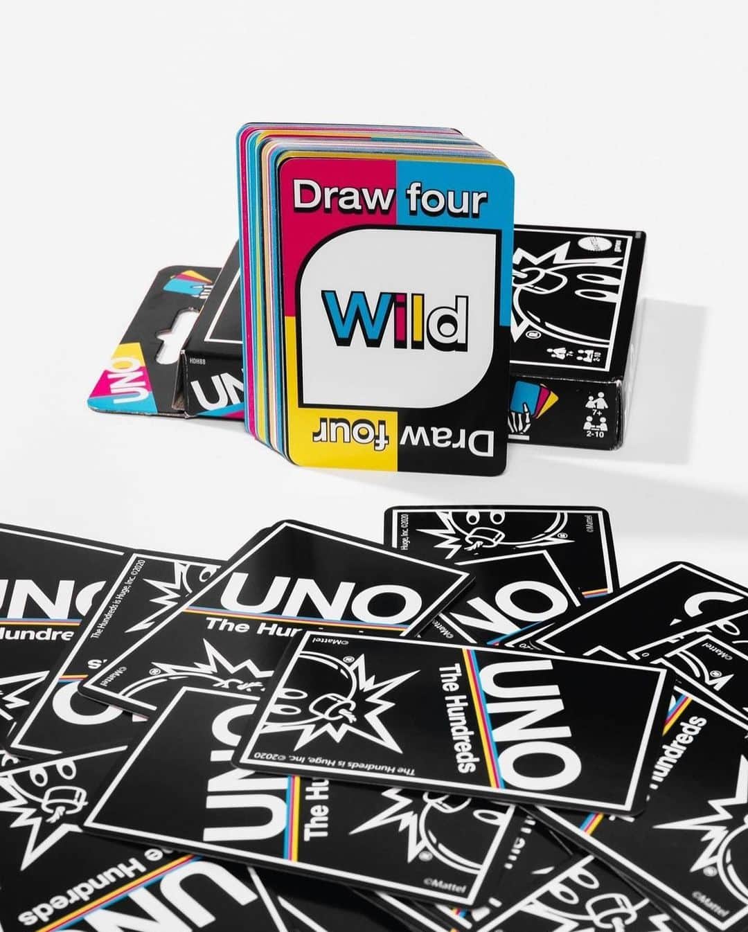 HYPEBEASTさんのインスタグラム写真 - (HYPEBEASTInstagram)「@hypebeastgaming: @uno and @thehundreds are kicking off the holiday season with a special deck of cards. The classic family card game — which is on the cusp of celebrating its 50th anniversary in 2021 — has been reimagined by Bobby Hundreds‘ streetwear label with classical CMYK design cues. Everything from the card packaging to the actual “Skip”, “Reverse”, and “Draw Two” cards themselves have been playfully modified with signature elements of the LA-based imprint such as the animated Adam Bomb character, lightning bolt insignia and script logos. Expect this collection drop on December 4 via The Hundreds.⁠⠀ Photo: The Hundreds」12月3日 23時10分 - hypebeast