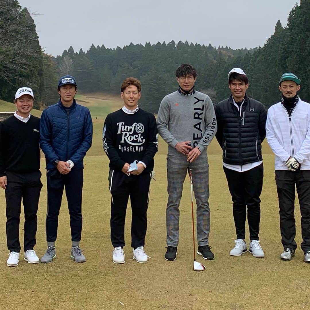 喜田剛のインスタグラム：「楽しいゴルフでした！！」