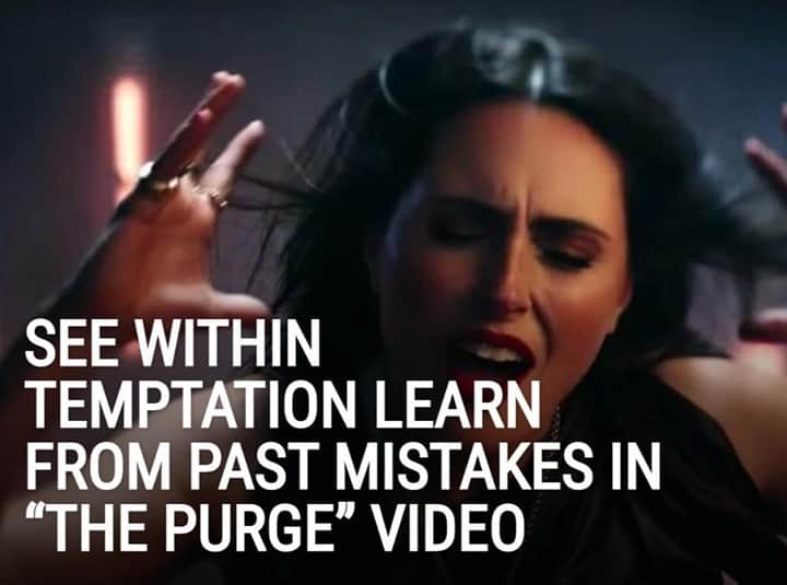 Alternative Pressさんのインスタグラム写真 - (Alternative PressInstagram)「WATCH: @wtofficial struggle to find redemption and let go of past mistakes in their passionate new video for "The Purge"⁠ LINK IN BIO⁠ .⁠ .⁠ .⁠ #withintemptation #thepurge #wtofficial #altpress #alternativepress」12月4日 0時02分 - altpress