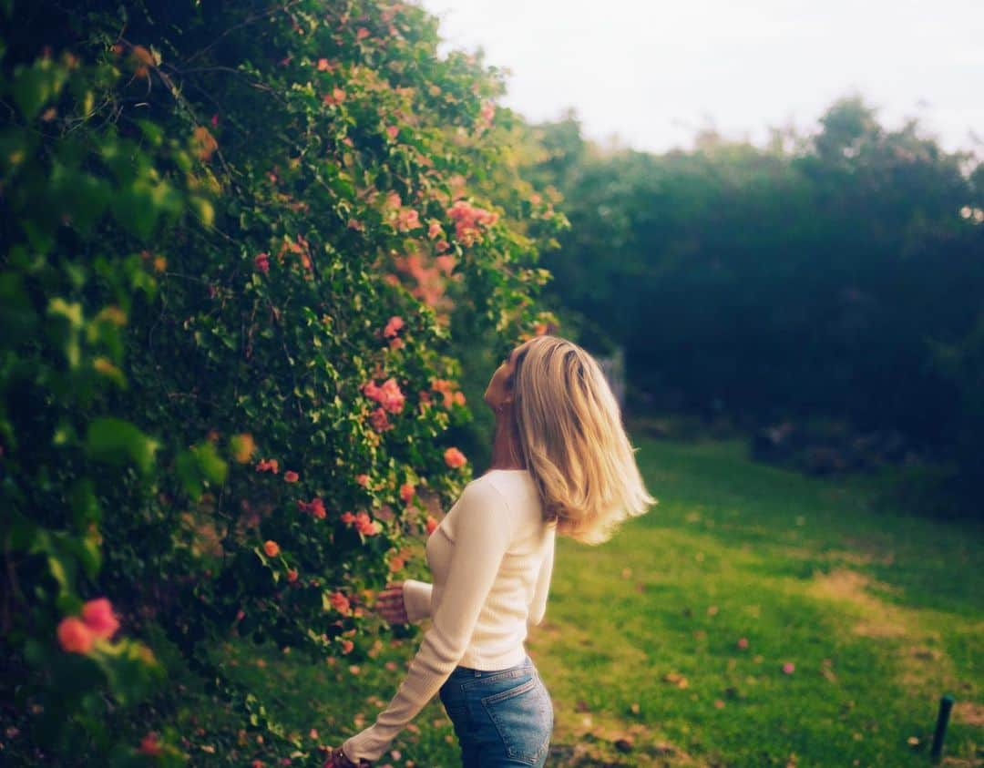 Amanda Kutakaさんのインスタグラム写真 - (Amanda KutakaInstagram)「The raddest outdoor party you can find these days...on a hill...with a disco ball...and of course, some flowers. W/ @hayleehoku」12月4日 10時07分 - lovekimiko