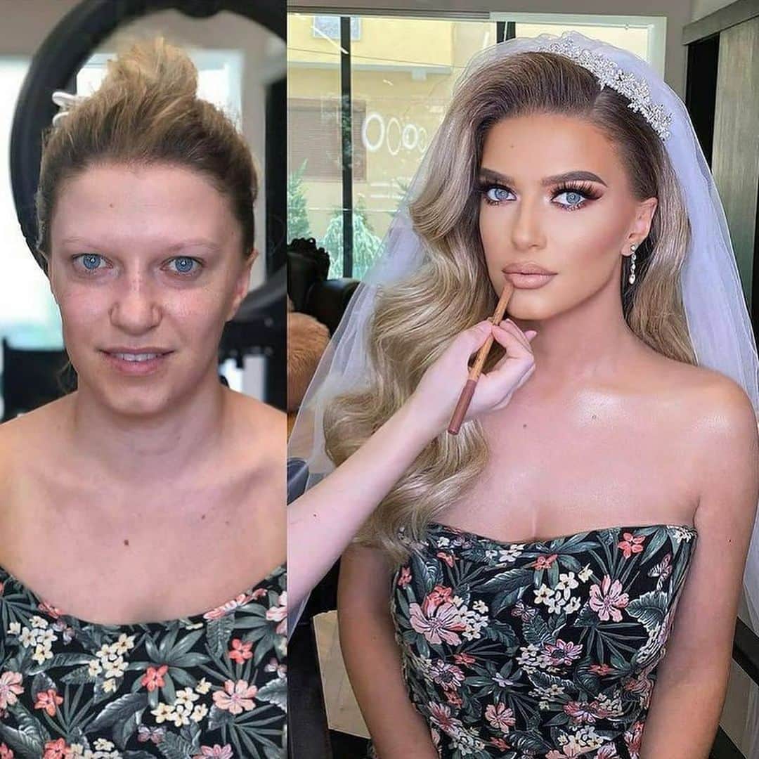 wakeupandmakeupさんのインスタグラム写真 - (wakeupandmakeupInstagram)「Which makeover is your fave? 1..2 or 3? 😍😍 @arber_bytyqi_mua」12月4日 3時17分 - wakeupandmakeup