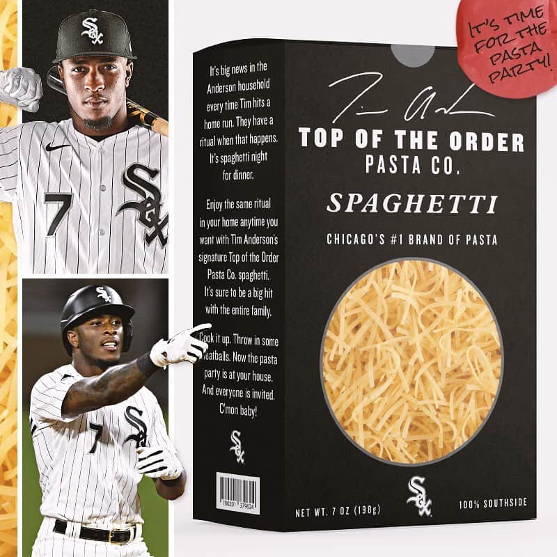 シカゴ・ホワイトソックスのインスタグラム：「Let’s get cooking, @timanderson7. 🍝」