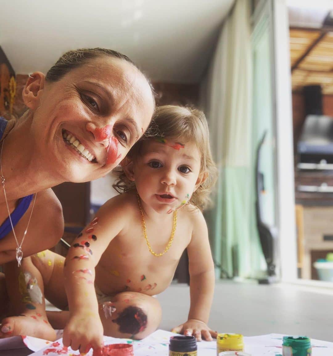 のインスタグラム：「Registro de um dia divertido! 💖🌈」