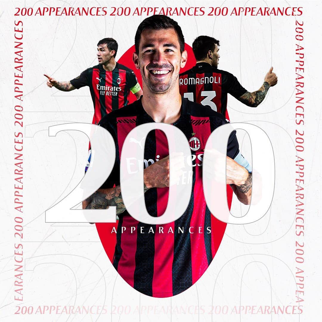 ACミランさんのインスタグラム写真 - (ACミランInstagram)「© @alessio.romagnoli: 2️⃣0️⃣0️⃣ A remarkable milestone  Congratulations Captain 👏  #MilanCeltic #UEL #SempreMilan」12月4日 3時59分 - acmilan