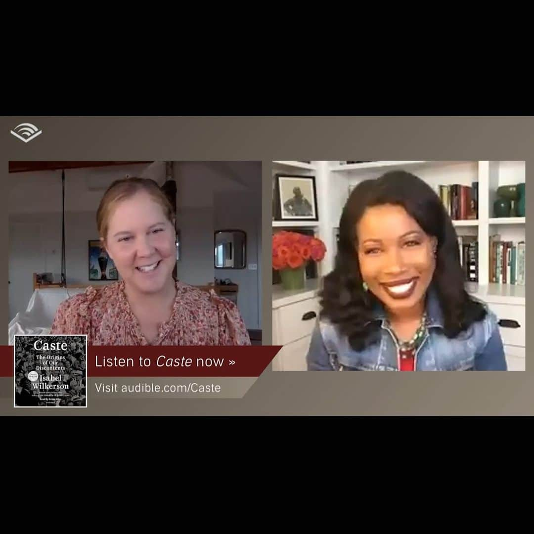 エイミー・シューマーさんのインスタグラム写真 - (エイミー・シューマーInstagram)「Watch the full interview with @isabelwilkerson about her new audiobook Caste on @audible  Please listen and share. >>Link in my bio<<」12月4日 6時59分 - amyschumer