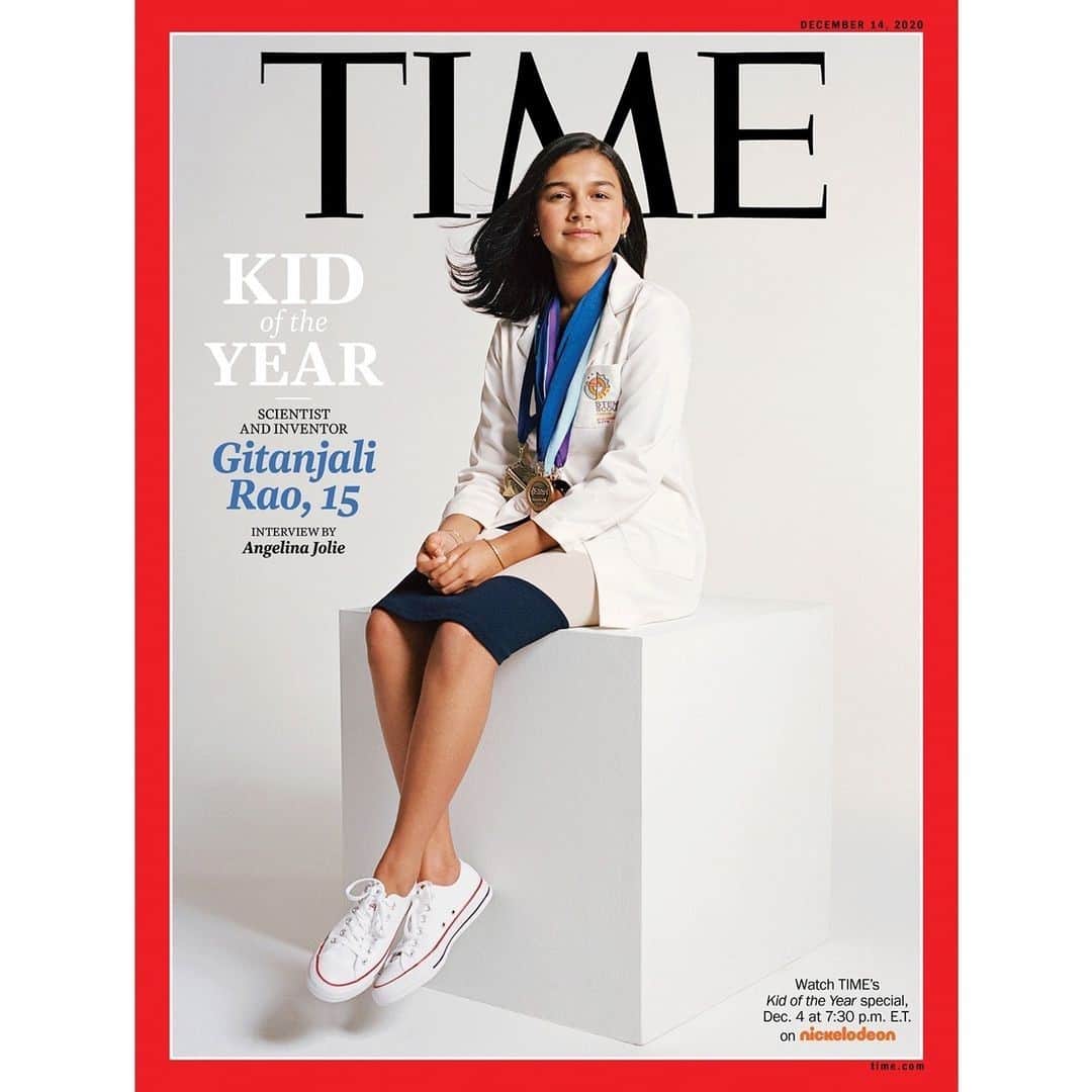 unicefさんのインスタグラム写真 - (unicefInstagram)「15-year-old scientist and inventor Gitanjali Rao has been named TIME’s first-ever Kid of the Year for her incredible use of technology to tackle issues ranging from contaminated drinking water to cyberbullying.  She is an inspiration to her generation. “I really want to put out that message: If I can do it, you can do it, and anyone can do it.”  · Regram @time ·  📸: @sharifhamza」12月4日 8時05分 - unicef