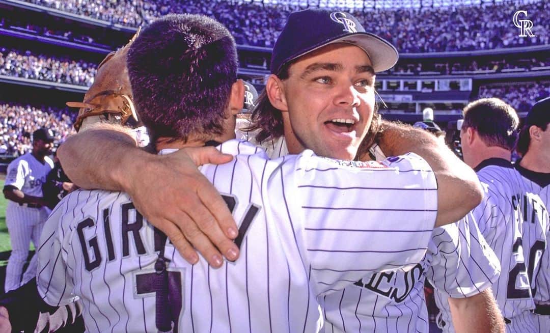 コロラド・ロッキーズのインスタグラム：「Our 1995 Wild Card clincher was 𝓌𝒾𝓁𝒹. Rockies Classics takes you back: YouTube.com/Rockies」