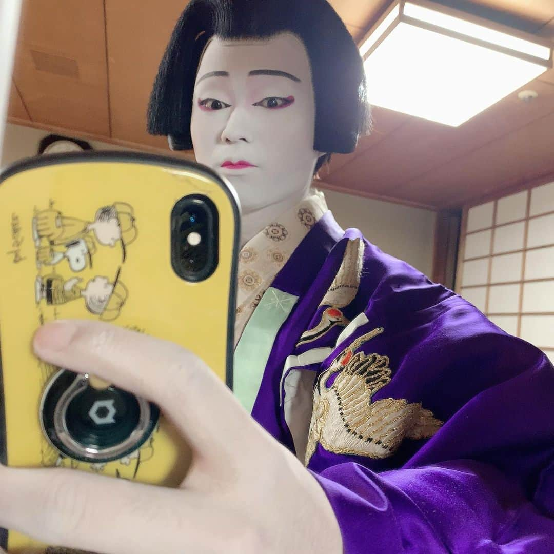 中村福之助さんのインスタグラム写真 - (中村福之助Instagram)「.﻿ 昨日は初日でした！﻿ 鶴です♪﻿ ﻿ #中村福之助　#歌舞伎　#国立劇場　#鶴亀﻿」12月4日 20時46分 - fukunosuke_3