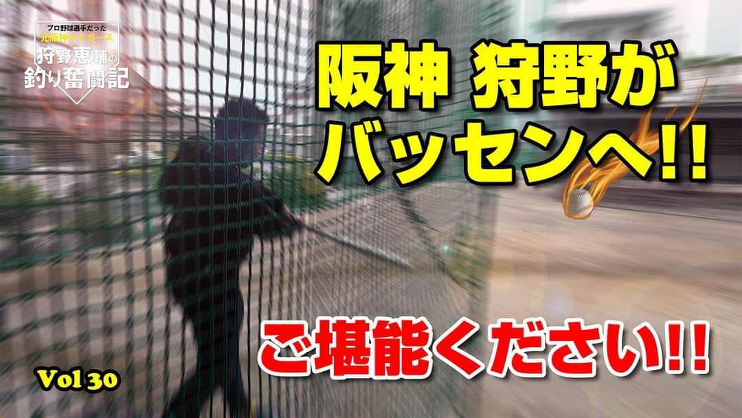 狩野恵輔さんのインスタグラム写真 - (狩野恵輔Instagram)「なかなか釣れないし良いとこがなかったので竿をバットに変えました^_^ 久々バッティング楽しかった‼️ 現役の時よりフォームがかっこいい笑 この日だけ阪神狩野のつもりでいます笑  https://www.youtube.com/watch?v=-lwjT37p934  #元阪神タイガース #狩野恵輔 #宮古島 #バッティングセンター #ガニ股直ってる笑 #釣り奮闘記 #fishing #curry #しょうちゃん」12月4日 20時02分 - keisuke_kanoh_official