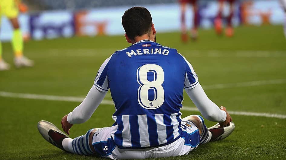 ミケル・メリノのインスタグラム：「Todo por decidirse en la última jornada! Ojos ya puestos en @laliga . Esto no para! Seguimos! 💪🏽   Last game will decide everything! Eyes already in @laliga . This is nonstop! We keep going!」