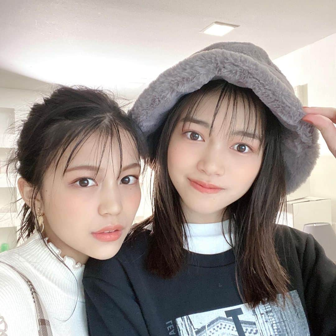 北川花音さんのインスタグラム写真 - (北川花音Instagram)「﻿ まのちゃんと撮ったTikTokも﻿ アップしたので、みてね〜！♡﻿ ﻿ #まのかのん　#広瀬まのか　#北川花音　#ニコラ　#nicola」12月4日 20時35分 - kanon_kitagawa