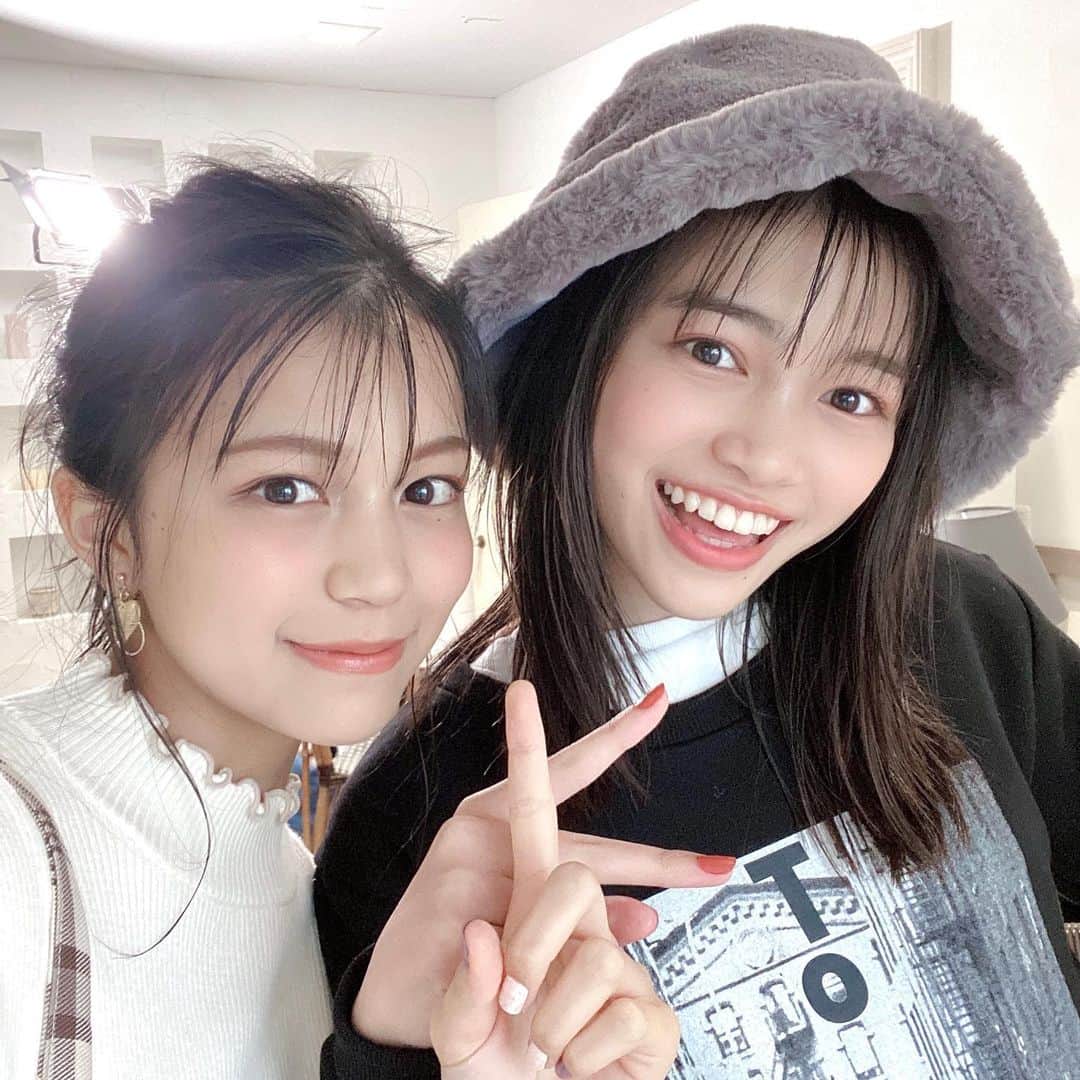 北川花音さんのインスタグラム写真 - (北川花音Instagram)「﻿ まのちゃんと撮ったTikTokも﻿ アップしたので、みてね〜！♡﻿ ﻿ #まのかのん　#広瀬まのか　#北川花音　#ニコラ　#nicola」12月4日 20時35分 - kanon_kitagawa