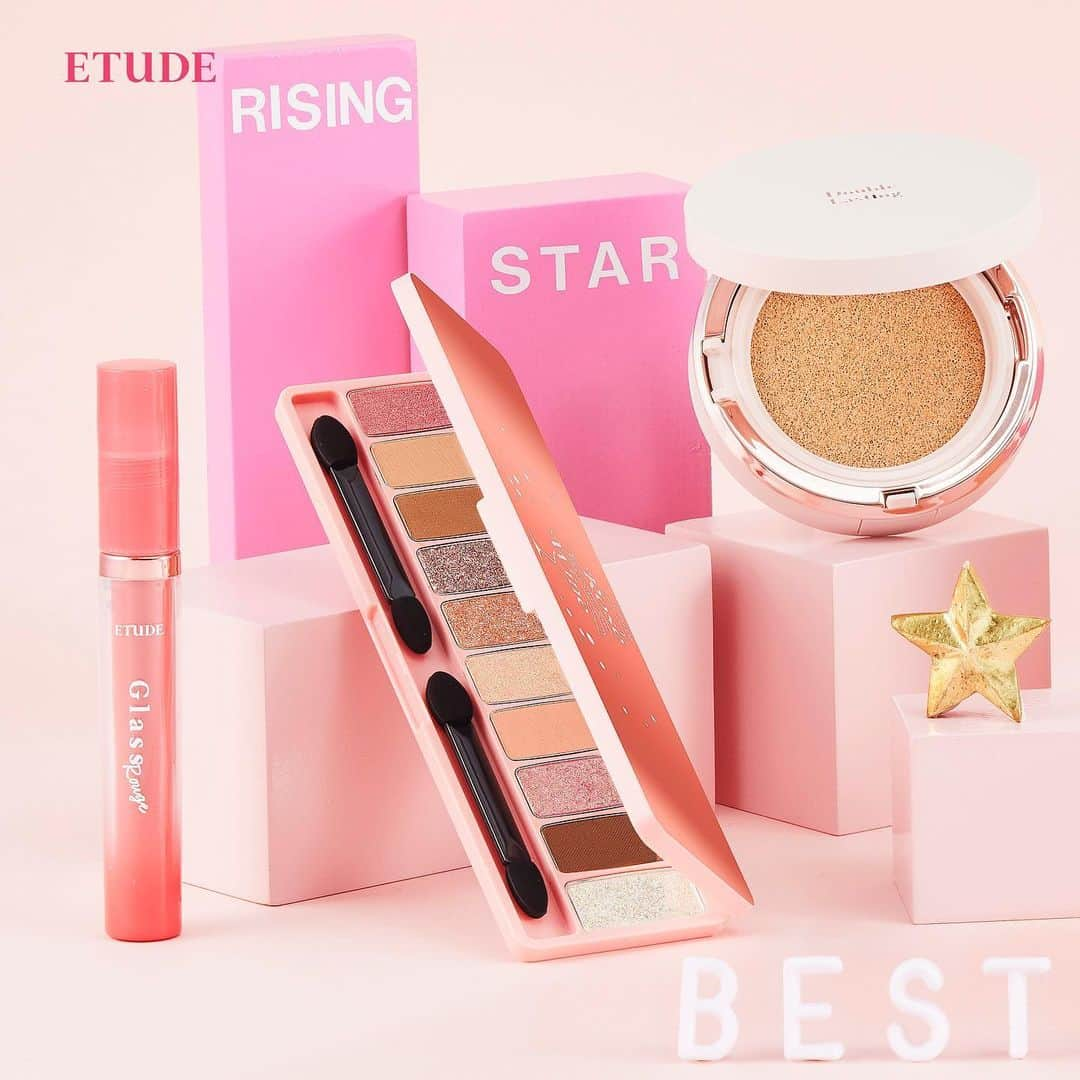 エチュードハウスさんのインスタグラム写真 - (エチュードハウスInstagram)「👑BEST OF ETUDE 2020👑﻿ 2020年に皆様に愛されたアイテムをご紹介🌈﻿ -﻿ 今年の新作✨大注目の人気アイテムはこちら🥰﻿ 『プレイカラー アイシャドウ ロゼワイン』﻿ 『ダブルラスティング クッショングロウ』﻿ 『グロッシールージュティント』﻿ -﻿ 大人気のアイシャドウパレットやちゅるんと艶めくリップ💄💋﻿ 2020年のライジングスターはもうゲットした❓﻿ -﻿ #エチュード #エチュードハウス #etude #etudejapan #etudehouse #BESTOFETUDE2020 #ベストオブエチュード2020 #プレイカラーアイシャドウロゼワイン #ダブルラスティングクッショングロウ #グロッシールージュティント #新作 #新作コスメ #人気コスメ #ベスコス #liptint #newcosmetics #risingstar #アイシャドウ #ティント #高発色 #eyeshadowpalette #艶肌 #クッションファンデ #👑」12月4日 11時58分 - etudejapan