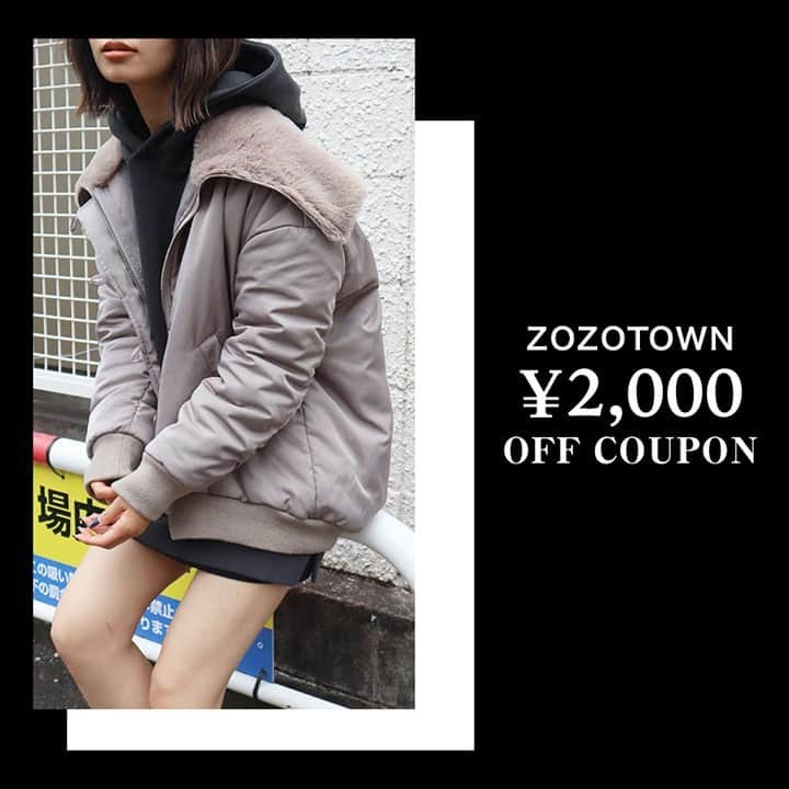 EMODAさんのインスタグラム写真 - (EMODAInstagram)「ㅤㅤㅤ ＼＼ZOZOTOWN￥2,000OFF COUPON❤／／ ㅤㅤㅤ  #フェイクファードッキングワイドカラーブルゾン (GRY,BLK,KHK) 本日クーポンご利用でㅤㅤㅤ ￥12,980(tax'in)→【￥10,980(tax'in)】  その他アイテムも本日なら2,000円OFFに‼ ㅤㅤㅤ #ZOZOTOWN 限定のお得な1日🎉  この機会をお見逃しなく🙌  期間🕛：12/4(FRI) 0:00～23:59  ㅤㅤㅤ TOPのURLからチェック✔ ㅤㅤㅤ #EMODA」12月4日 12時00分 - emoda_official