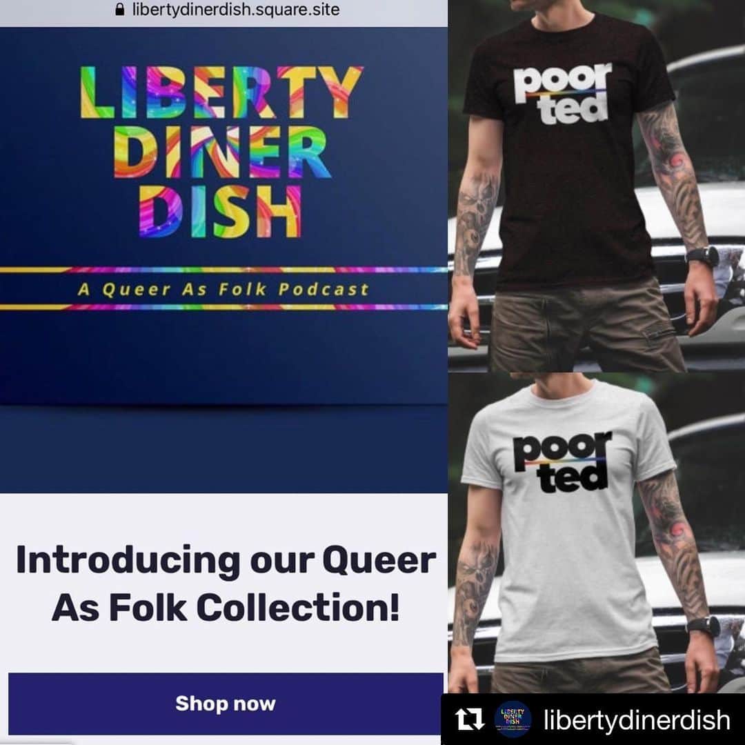 スコット・ローウェルさんのインスタグラム写真 - (スコット・ローウェルInstagram)「Get ‘em while they’re 🥵 🔥! Poor Ted! #Repost @libertydinerdish ・・・ Our shop is live!! https://libertydinerdish.square.site/  In honor of the 20th Anniversary of Queer As Folk, we are printing a limited batch of ‘Poor Ted’ shirts and offering FREE SHIPPING!!! #queerasfolk #qaf #qafreunion #qafrevival #libertydinerdish #tedschmidt #justintaylor #briankinney」12月4日 13時22分 - scolo222