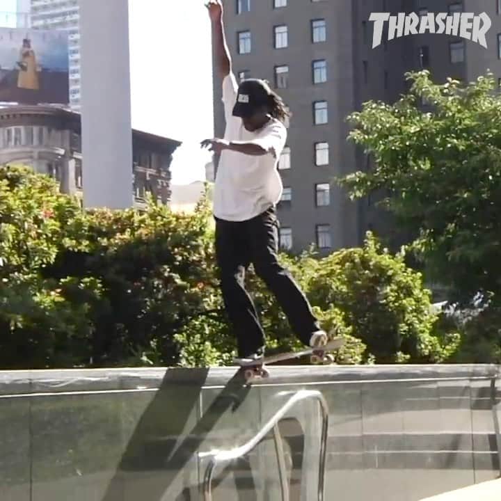 スラッシャーのインスタグラム：「👉🏾 @poohrail is the fuckin truth ☑️ As seen in @create_skateboards ‘Life & Times’ video playing on our YouTube page 📺」