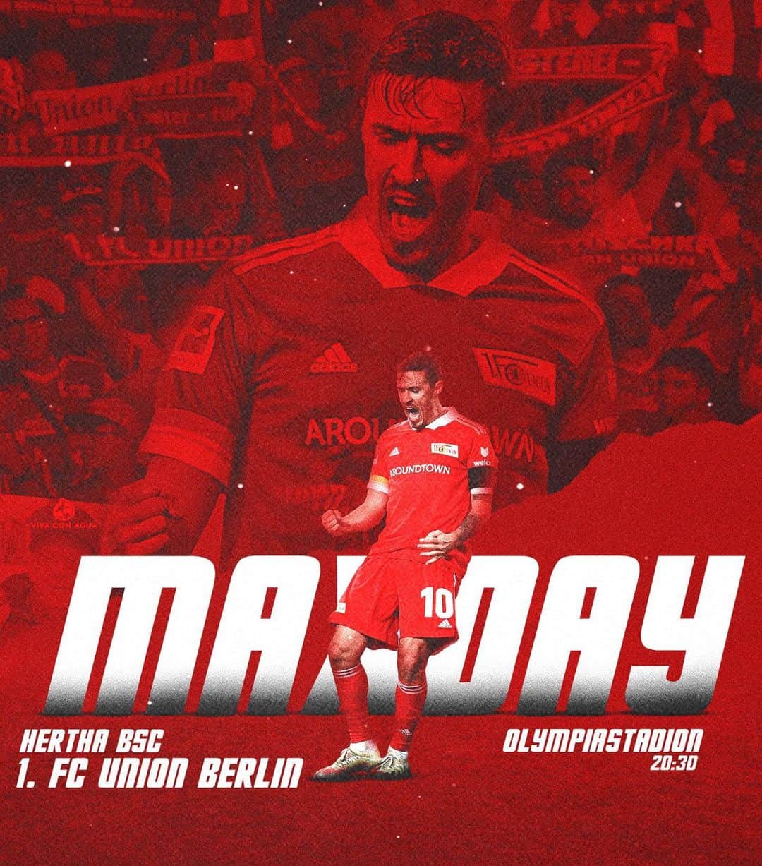 マックス・クルーゼのインスタグラム：「Für alle die wir hier vermissen - spielen wir heute Fußball! 👊🏼 #eisern #dasfuckingderbygewinnen #fcunion #unveu」