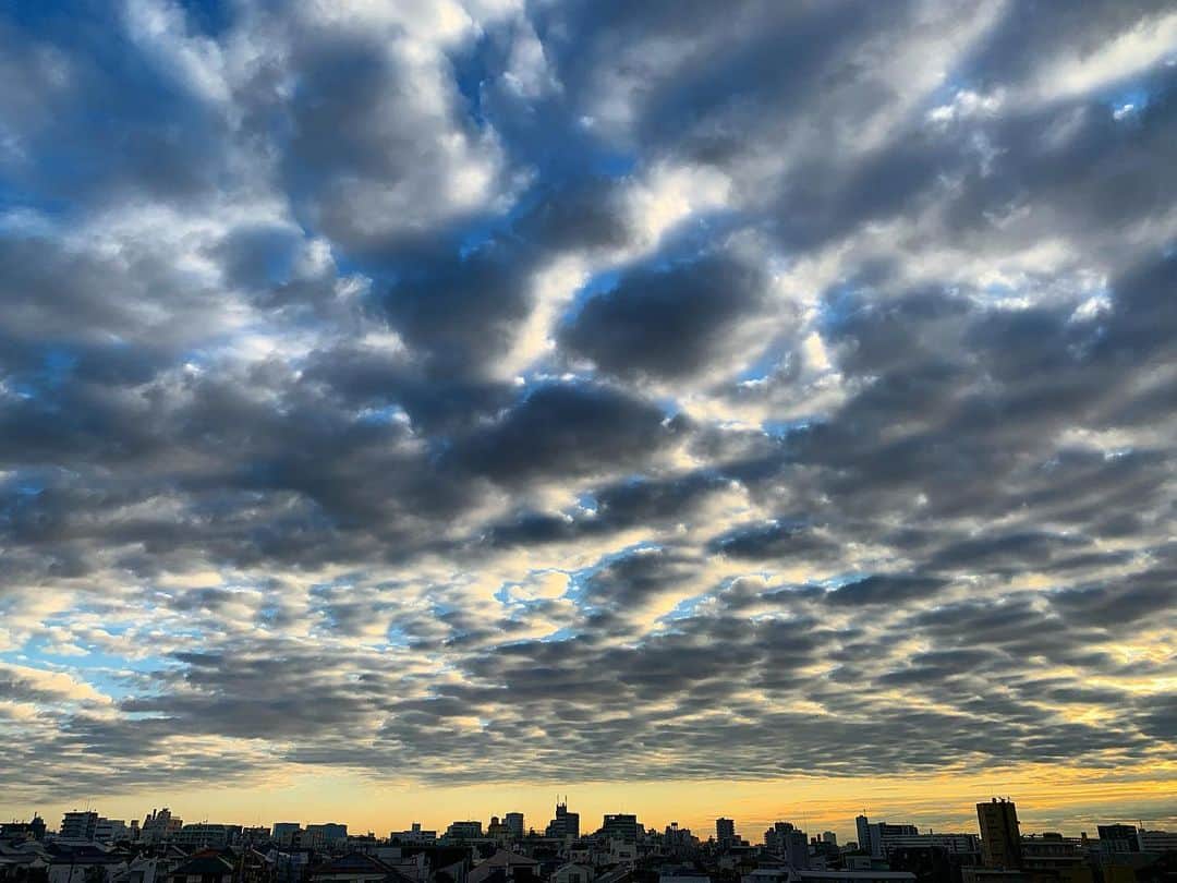 花原緑さんのインスタグラム写真 - (花原緑Instagram)「/ Beautiful sky!🌎💫 #今朝の空 #冬のあさ」12月4日 15時37分 - midori_hanahara_official