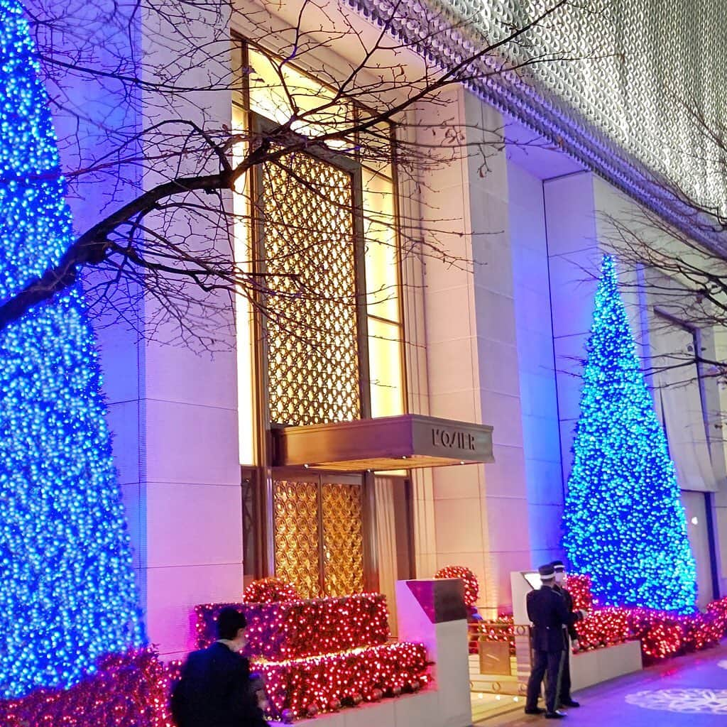 資生堂 Shiseido Group Shiseido Group Official Instagramさんのインスタグラム写真 - (資生堂 Shiseido Group Shiseido Group Official InstagramInstagram)「Shiseido Ginza Building is dressed up in our birthplace of Ginza, Tokyo. This year is signature Shiseido red + blue illuminations adorning two tall Leyland cypress trees dedicated to medical workers who are working on the front lines, a tribute of our heartfelt gratitude and respect. The illuminations are on display until Dec. 26.   #Shiseido #GinzaIllumination #ShiseidoGinzaBuilding #blueillumination #gratitude   #イルミネーション2020 #銀座 #イルミネーション#資生堂銀座ビル #並木通り #資生堂」12月4日 16時19分 - shiseido_corp