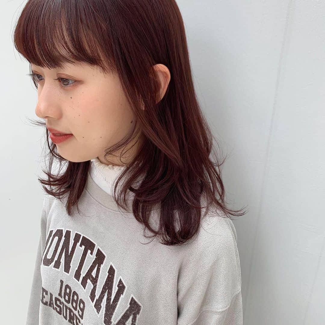 野村梨々華のインスタグラム：「﻿ ﻿ こんばんは🌙﻿ 投票できるのも…あと 3回！﻿ ﻿ ﻿ 早すぎんか😭﻿ もうファイナルまで10日切ったで…😭😭﻿ 1日1日が本当に大切…！﻿ ﻿ さて、ファイナルに向けて気合いを入れて﻿ 何年ぶりかに前髪ぱっつんにしました！✂️笑﻿ 視界良好です！﻿ ﻿ ﻿ 本日も投票よろしくお願いします！✨﻿ ﻿ ﻿ ﻿  #関西サロンモデル #関西サロン #関西サロモ #撮影モデル #サロン撮影 #サロンモデル #サロモ #秋コーデ  #ブラウンカラー #オレンジメイク #秋服 #彼女感 #ミスキャンパス #ミスキャン #ミスコン #ミスコンファイナリスト #ヘアアレンジ #ヘアカラー #ヘアスタイル #ピンクベージュ #ピンクブラウン  #低身長コーデ #低身長女子 #低身長ファッション #シンプルコーデ  #アレンジヘア #バイオレットカラー ﻿ ﻿ ﻿」