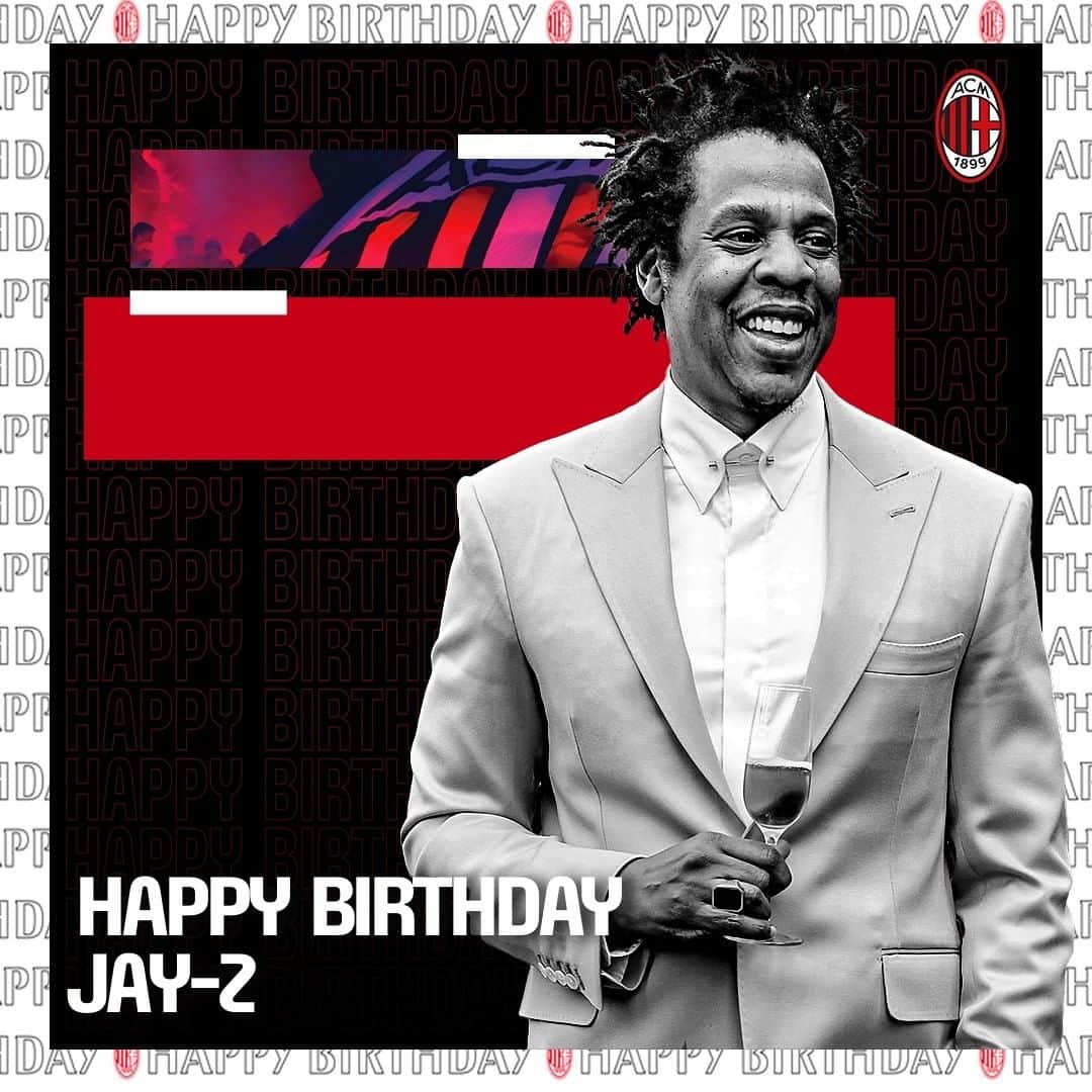 ACミランさんのインスタグラム写真 - (ACミランInstagram)「Today we raise a glass to your birthday and to a long-lasting partnership with @rocnation: #HBD Jay-Z! 🥂🔴⚫   #SempreMilan」12月4日 18時00分 - acmilan