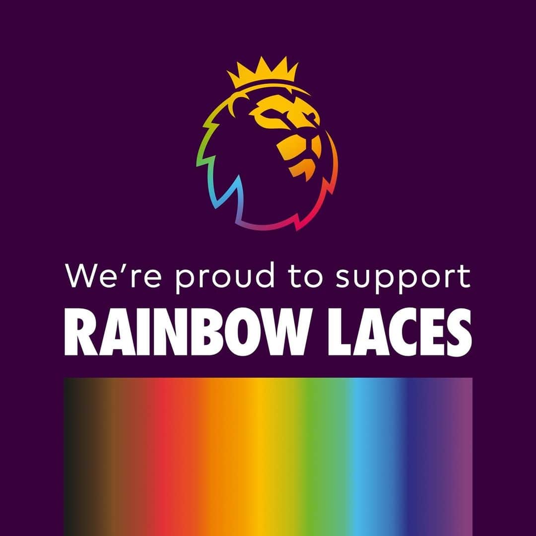 プレミアリーグさんのインスタグラム写真 - (プレミアリーグInstagram)「The Premier League stands proudly alongside @stonewalluk in promoting LGBT equality and inclusion 🏳️‍🌈  Our clubs and communities are stronger when everyone feels welcome #RainbowLaces」12月4日 18時42分 - premierleague
