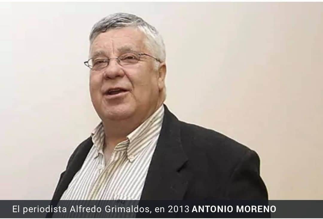 DeFlamenco.comのインスタグラム：「En la mañana de hoy ha muerto el periodista Alfredo Grimaldos, uno de los que mejor han escrito sobre el flamenco. Un abrazo para sus familiares y amigos. DEP.」