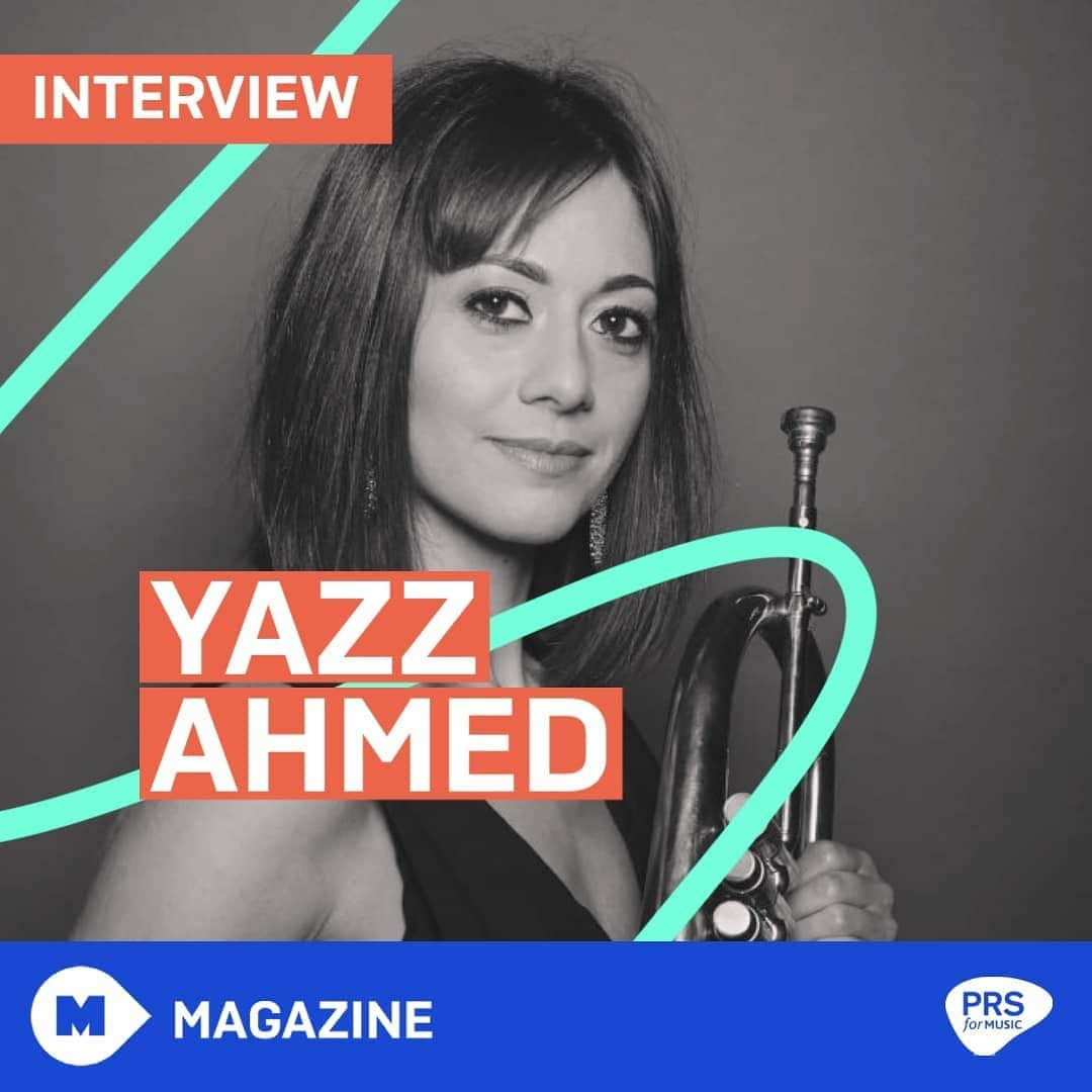 PRS for Musicのインスタグラム：「INTERVIEW - @yazzahmedmusic  Following her Innovator Award win at #TheIvorsComposerAwards, we caught up with British-Bahraini jazz wunderkind Yazz Ahmed to discuss her album 'Polyhymnia', gender stereotypes in jazz and playing without fear. Read the full interview - LINK IN BIO #jazzmusic #jazz #songwriter #musicIan #ukmusic」