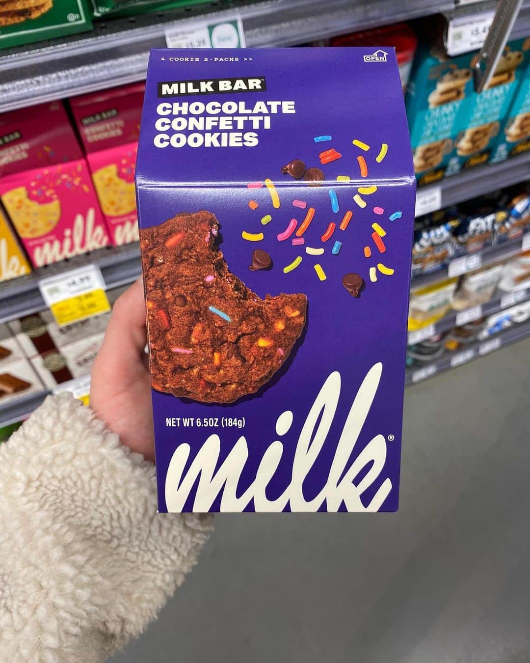 Whole Foods Marketさんのインスタグラム写真 - (Whole Foods MarketInstagram)「Which one should we try first: Pancake 🥞 Cookies OR Chocolate Confetti 🎉? Introducing new outside-the-box cookie confections from @milkbarstore. These cookies will make other cookies jealous — perfect for #NationalCookieDay. Click the link in bio to stock up on these new (and exclusive) cookies and check out today’s Story for more cookie 🍪 inspiration from @milkbarstore’s @christinatosi!」12月5日 5時24分 - wholefoods