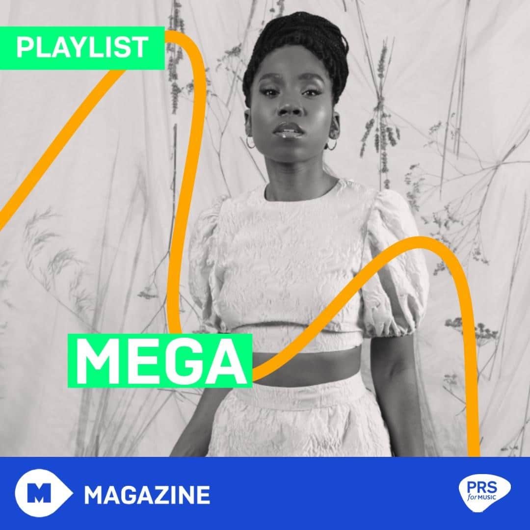 PRS for Musicのインスタグラム：「PLAYLIST - @megaishername It's release day for MEGA, who has just dropped her debut EP, Future Me. To celebrate, we asked her to make us a playlist for the weekend. Link's in our bio 🎧」
