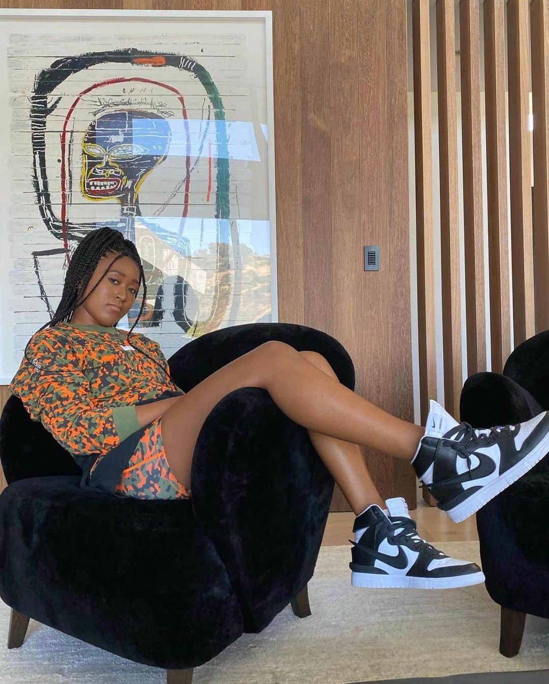 VERBALのインスタグラム：「🔥🔥🔥🔥🔥@naomiosaka 🙇🏼」
