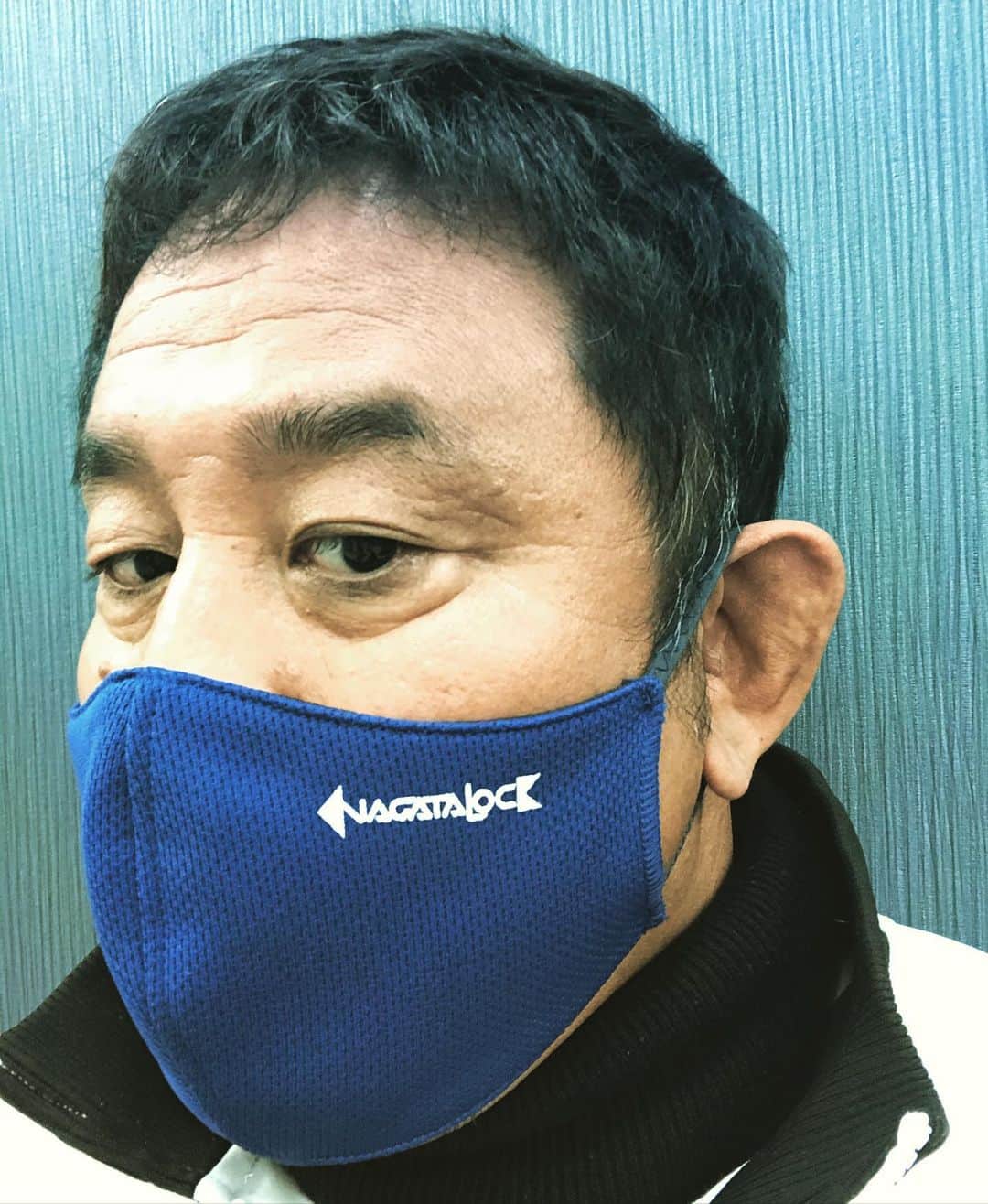 永田裕志さんのインスタグラム写真 - (永田裕志Instagram)「ナガタロック新作マスクです。 来週より販売スタートします。 皆様よろしくお願いしますゼァ  https://nagata69.base.ec/items/30248465 #(株)ナガタロック #ナガタロックマスク」12月4日 21時44分 - yuji_nagata