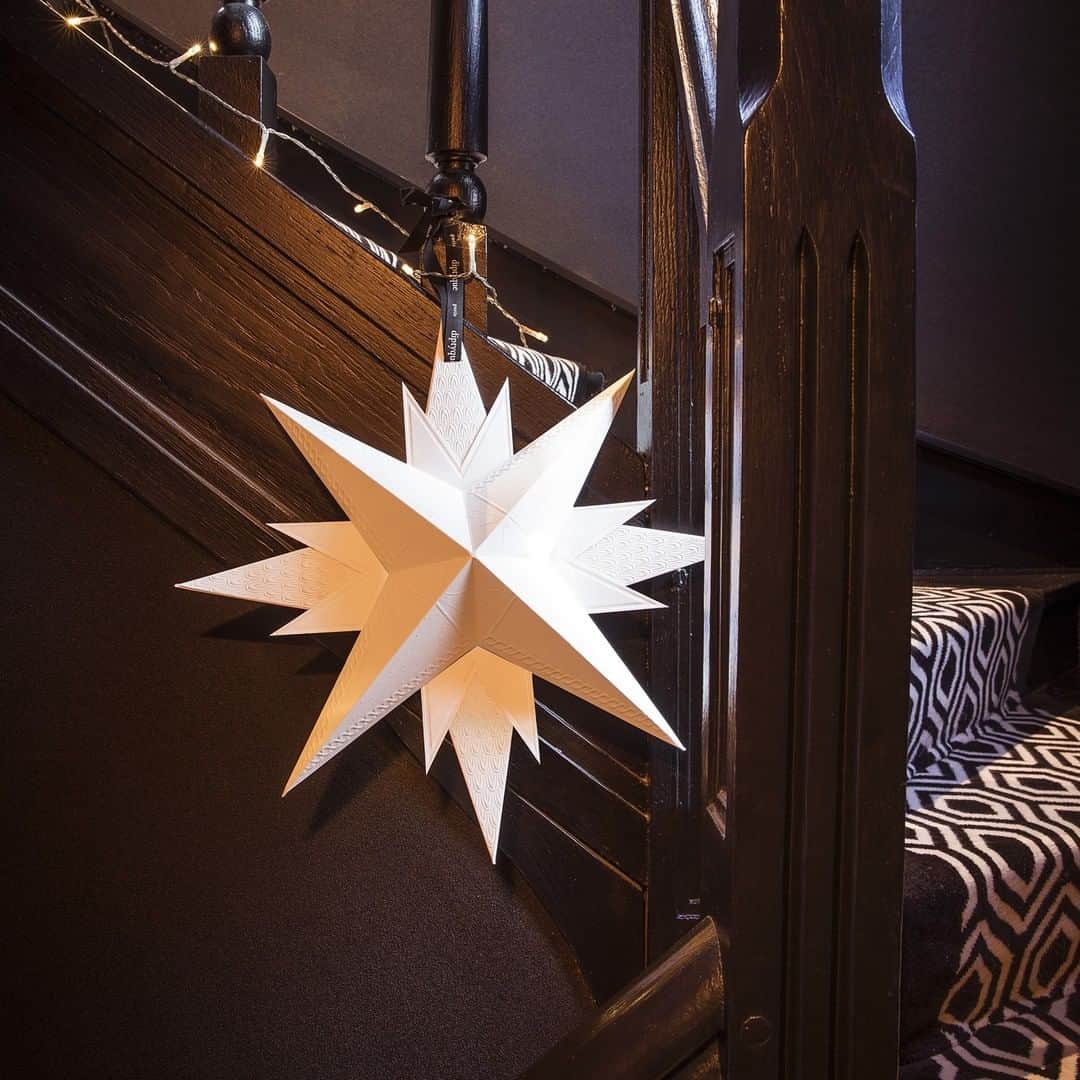 のインスタグラム：「Let diptyque enchant your holidays. When they spot this festive star and smell its fragrance, your guests will know they've come to the right place!   #diptyqueparis #star #scentedstar」
